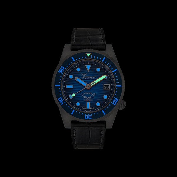 Squale Master Titanium 120 ATM Grand Bleu MASTIBLBL.RAL