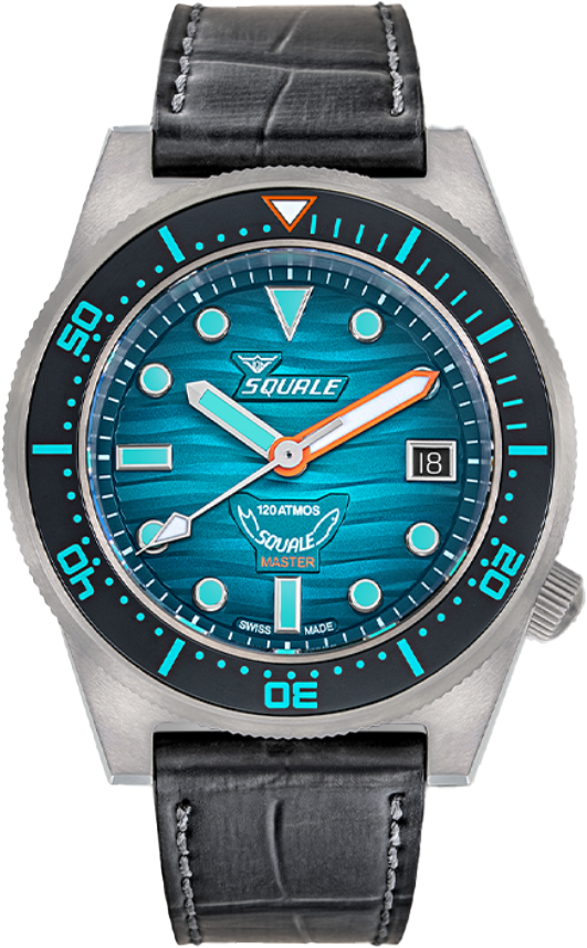 Squale Master Titanium 120 ATM Grand Vert MASTIBKGR.RAL