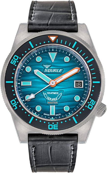 Squale Master Titanium 120 ATM Grand Vert MASTIBKGR.RAL
