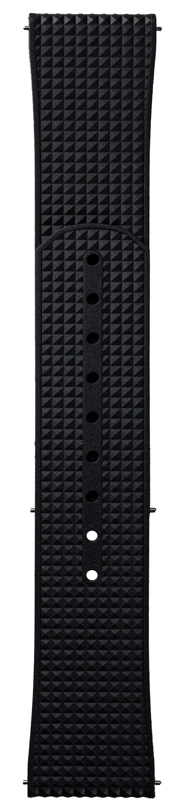 Formex 22mm REEF Black Rubber Strap