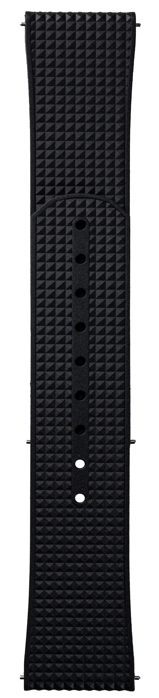 Formex 22mm REEF Black Rubber Strap