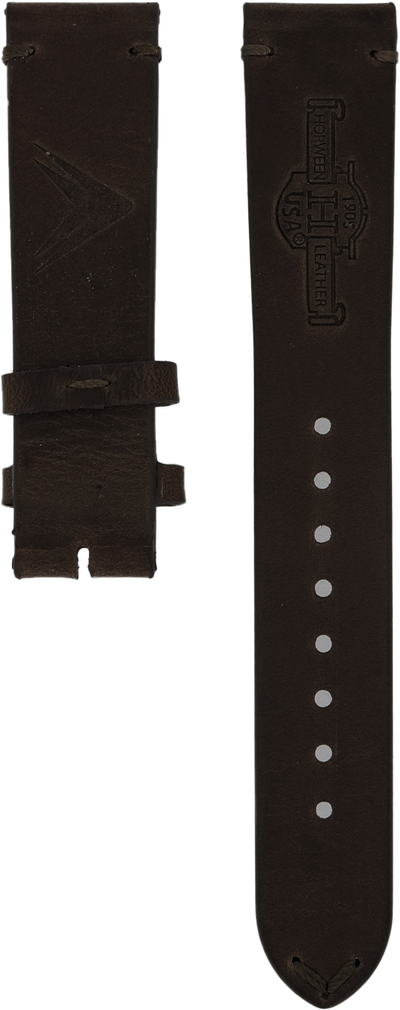 Ventus Brown Horween Leather Strap 20mm