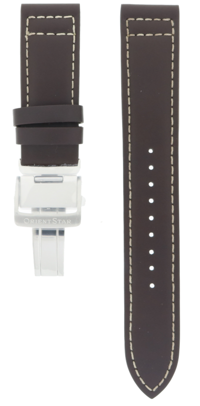 Orient Star Brown Leather Strap 21mm UL038011J0