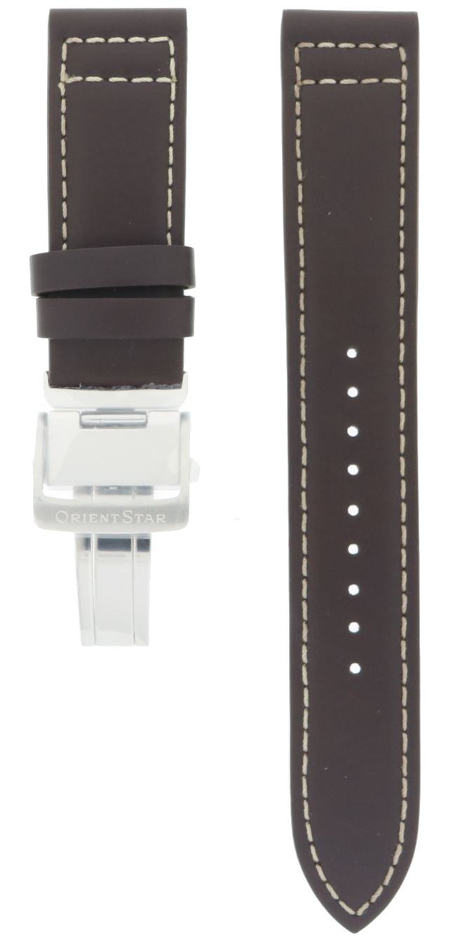 Orient Star Brown Leather Strap 21mm UL038011J0