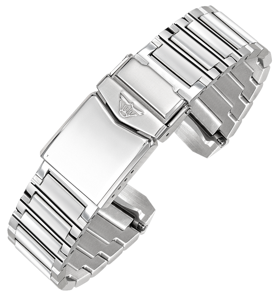 Squale 1521 Bracelet Polished CSSSQ20PO