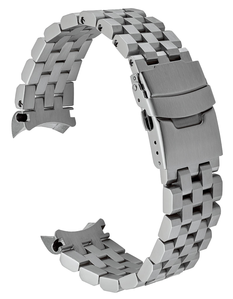 Islander Watch 22mm Brushed Angular Bracelet for Seiko SKX007 SKX009 #BRAC-15