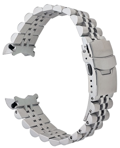 Islander Watch 22mm Brushed and Polished Bracelet for Seiko 5KX 42.5mm Watch #BRAC-93