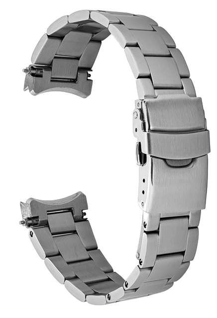 Islander Watch 20mm Brushed Bracelet for Seiko 39.4mm SSK GMT #BRAC-100