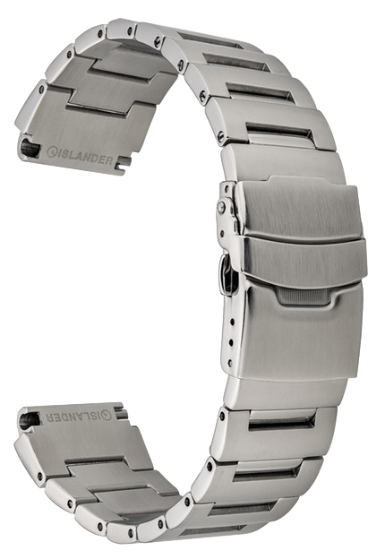 Islander Watch 20mm Brushed Bracelet for Seiko Monster #BRAC-114