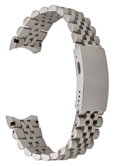 Islander Watch 20mm Brushed and Polished Bracelet for Seiko 40.5mm Cocktail Time #BRAC-124