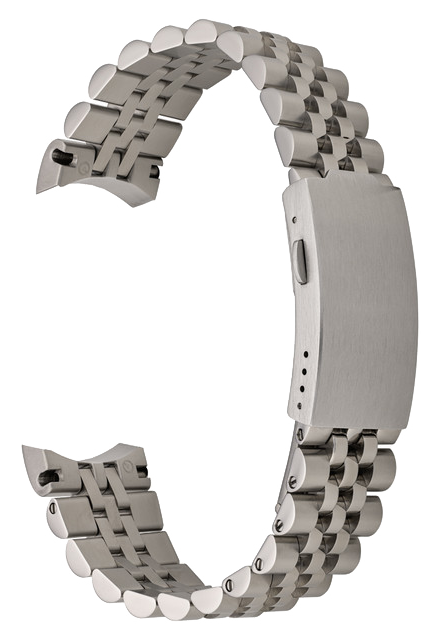 Islander Watch 20mm Brushed and Polished Bracelet for Seiko 40.5mm Cocktail Time #BRAC-124