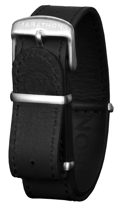 Marathon Leather DEFSTAN Strap Black 20mm WS-LDS-BKSS-20-11