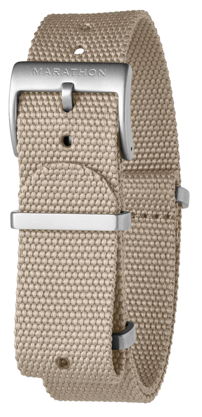 Marathon Nylon DEFSTAN Strap Parkerized Sand 20mm WS-CDS-BGPS-20-12