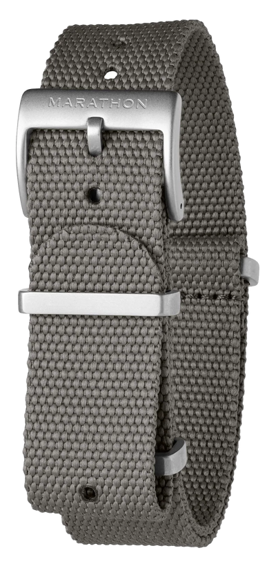 Marathon Nylon DEFSTAN Strap Parkerized Stone 20mm WS-CDS-GYPS-20-12