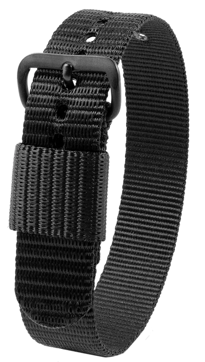 Marathon Ballistic Nylon Strap Black 16mm WS-NY-BKBK-16-10
