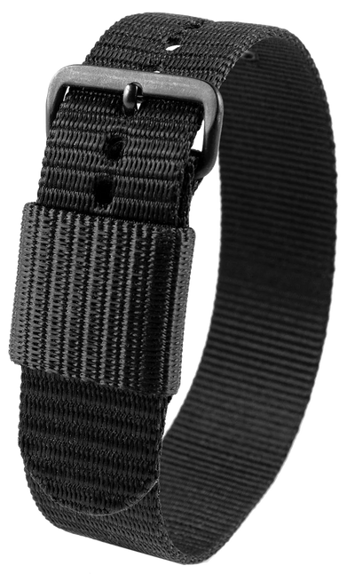Marathon Ballistic Nylon Strap Black 20mm WS-NY-BKBK-20-11