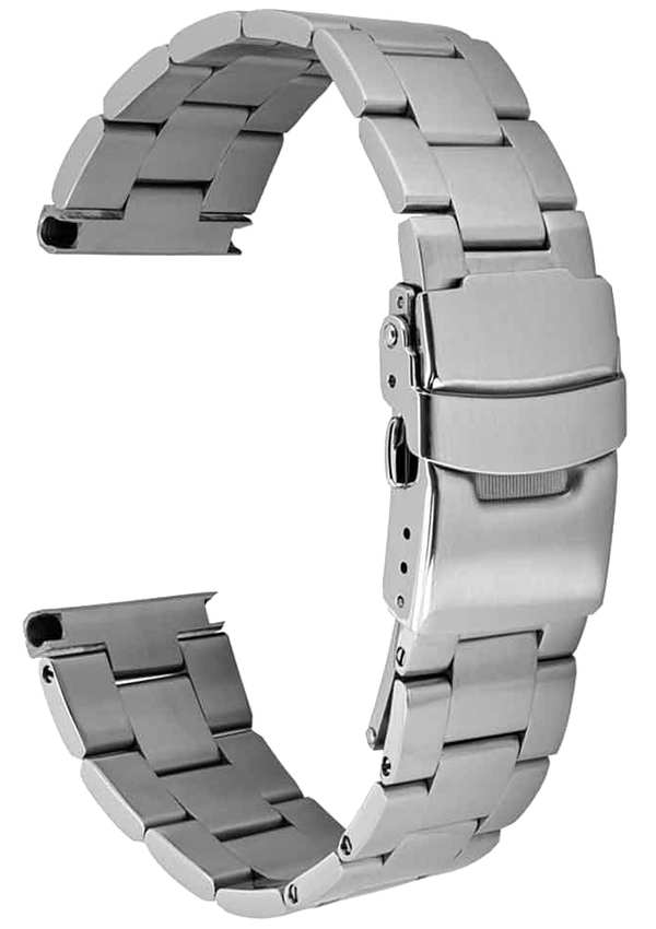 Islander Watch 22mm Brushed Universal Fit Bracelet #BRAC-28