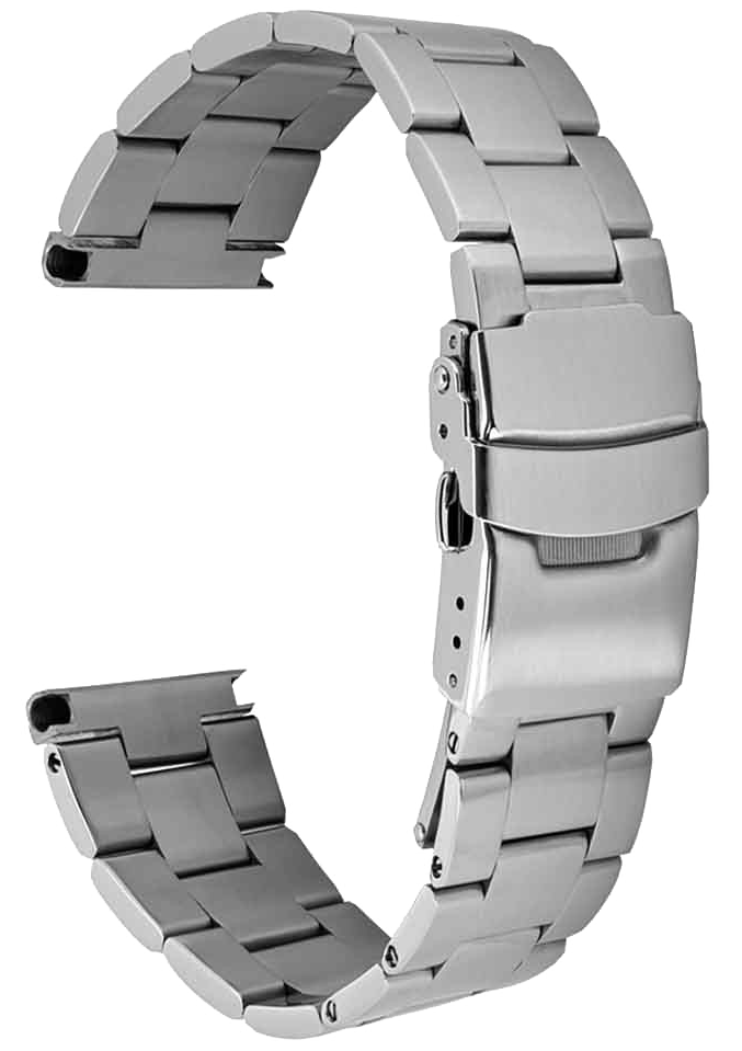 Islander Watch 22mm Brushed Universal Fit Bracelet #BRAC-28