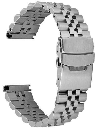 Islander Watch 20mm Brushed and Polished Universal Fit Bracelet #BRAC-29