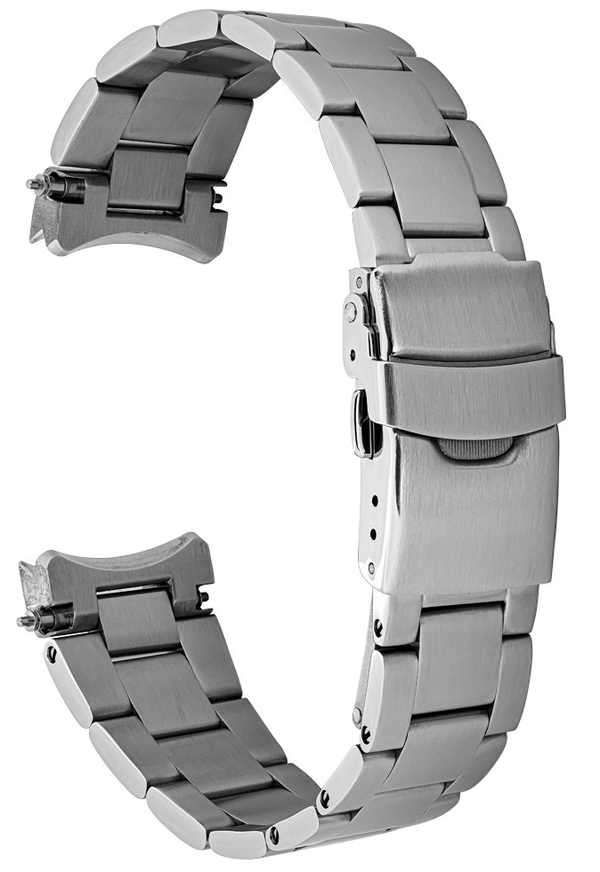 Islander Watch 20mm Brushed Bracelet for Seiko 42.8mm Solar Dive #BRAC-86