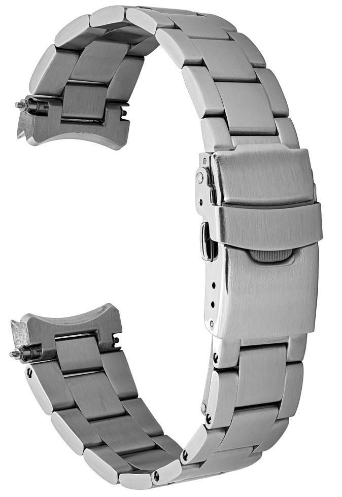 Islander Watch 20mm Brushed Bracelet for Seiko 42.8mm Solar Dive #BRAC-86