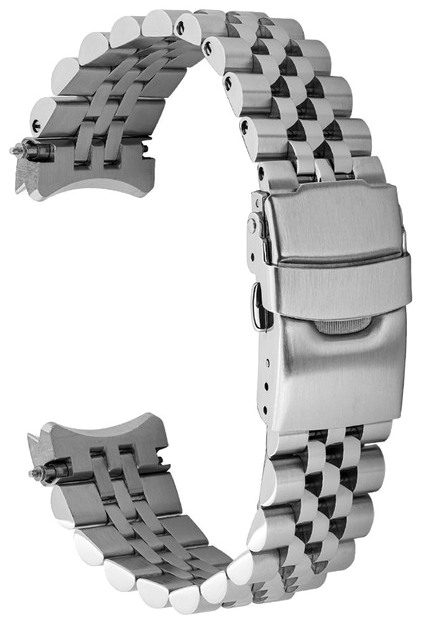 Islander Watch 20mm Brushed and Polished Bracelet for Seiko SRPG 40mm Field Watch #BRAC-95