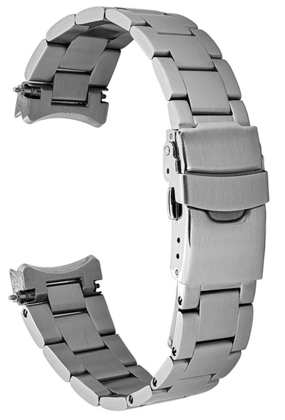 Islander Watch 21mm Brushed Bracelet for Seiko 41.4mm Speedtimer #BRAC-110