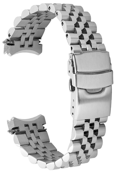 Islander Watch 20mm Brushed and Polished Bracelet for Seiko 39mm Speedtimer #BRAC-113