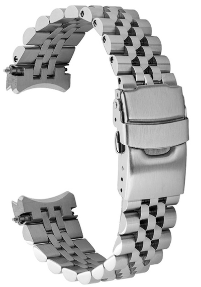 Islander Watch 19mm Brushed and Polished Bracelet for Seiko SNXS79 #BRAC-118