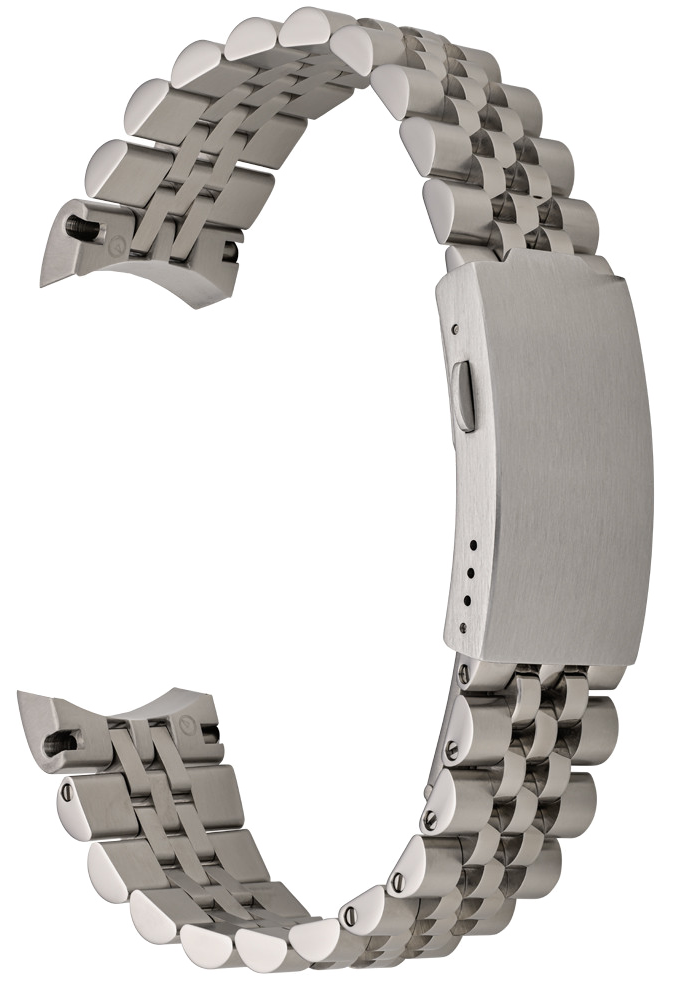 Islander Watch 20mm Brushed and Polished Bracelet for Seiko 38.5mm Cocktail Time #BRAC-122