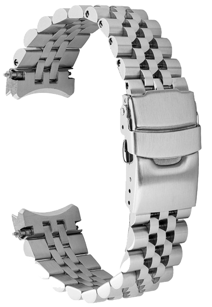 Islander Watch 20mm Brushed and Polished Bracelet for Seiko SARB033/035 BRAC-136