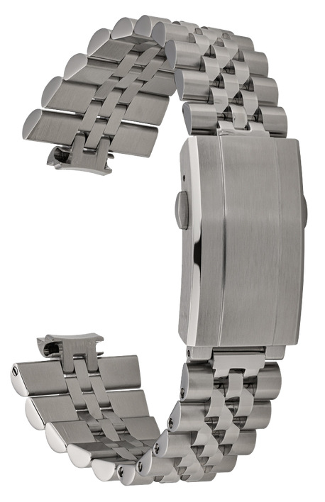 Islander Watch Brushed and Polished Bracelet for Bulova Super Seville BRAC-130
