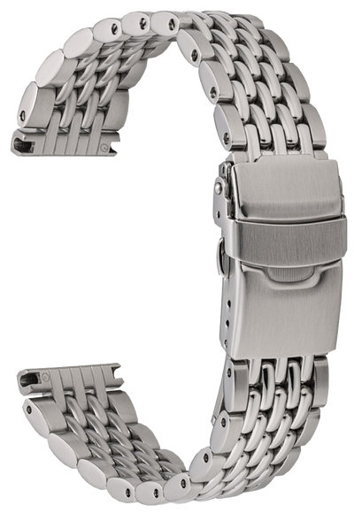 Islander Watch 20mm Universal Fit Beads of Rice Bracelet #BRAC-145
