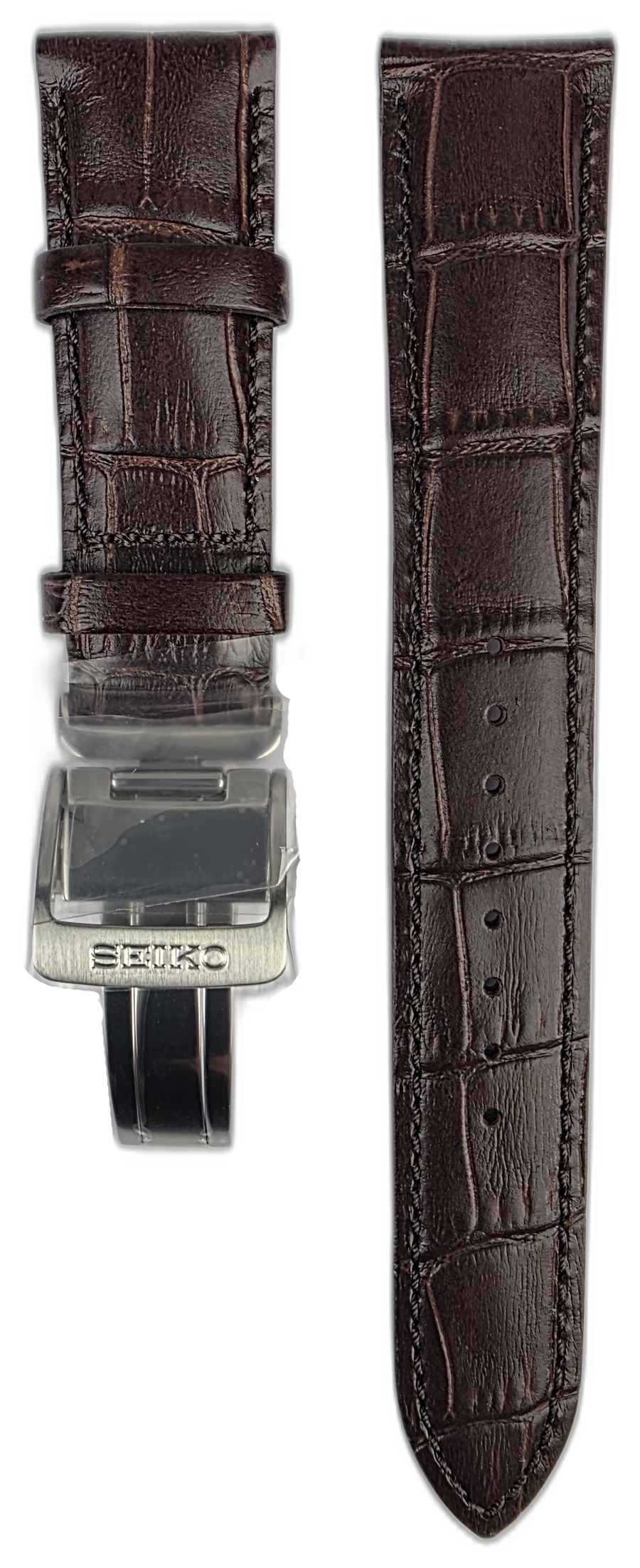 Seiko 20mm Prospex Alpinist SPB121J1 Brown Leather Strap L0L8012J0