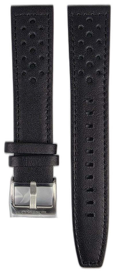 Seiko 20mm Presage Style 60's SSK011J1 Black Leather Strap L0P6011J0