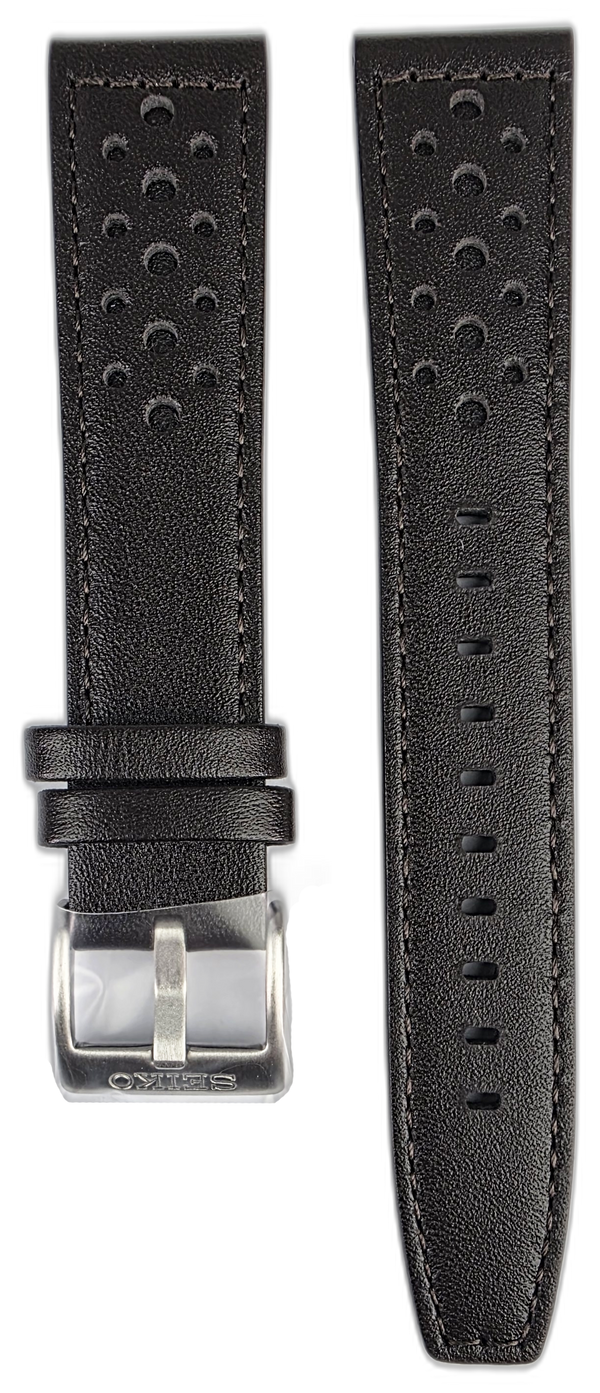 Seiko 20mm Presage Style 60's SSK013J1 Brown Leather Strap L0P6012J0