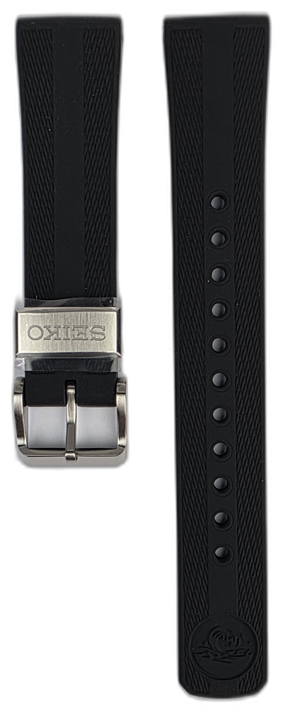 Seiko 20mm Prospex SPB317J1 Black Silicone Strap R03E021J0
