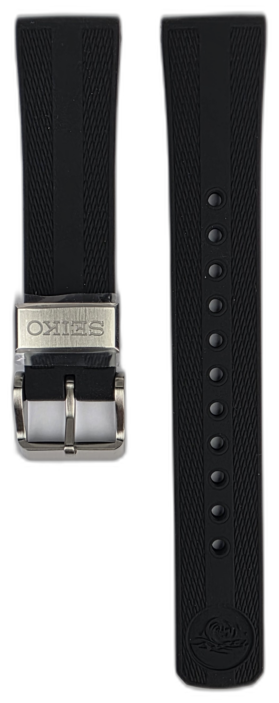 Seiko 20mm Prospex SPB317J1 Black Silicone Strap R03E021J0