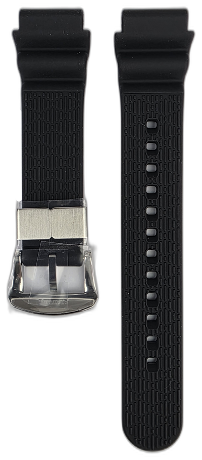 Seiko 20mm Prospex Black Silicone Strap R028011J0