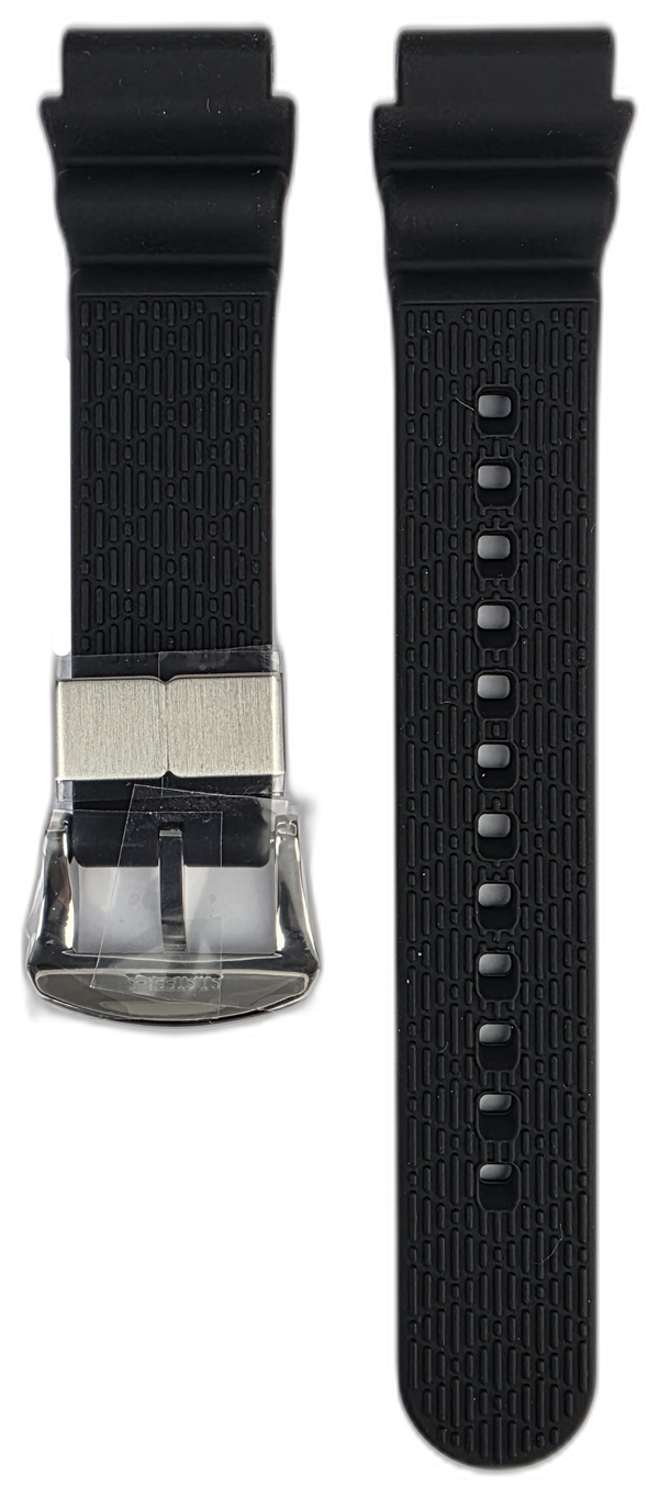 Seiko 20mm Prospex Black Silicone Strap R028011J0