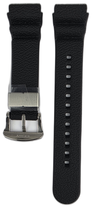 Seiko 22mm Prospex Black Silicone Strap R02F011J0