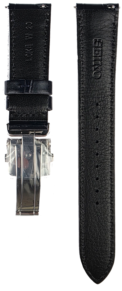 Seiko 20mm Presage SSA405J1 Blue Leather Strap L0KE016J0