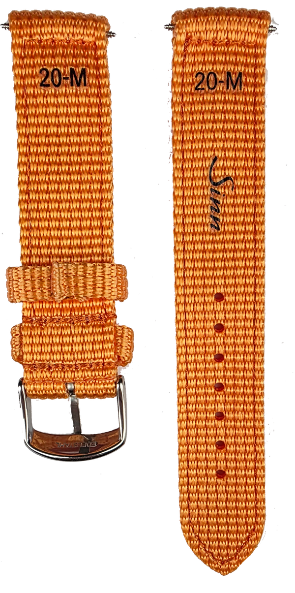 Sinn 20mm Orange Textile Strap