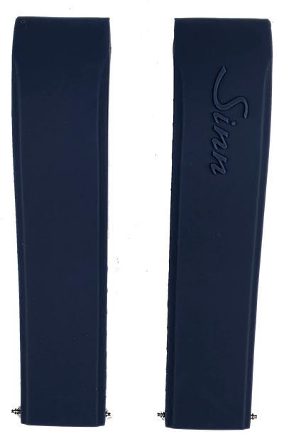 Sinn 20mm Blue Silicone Strap U50 T50