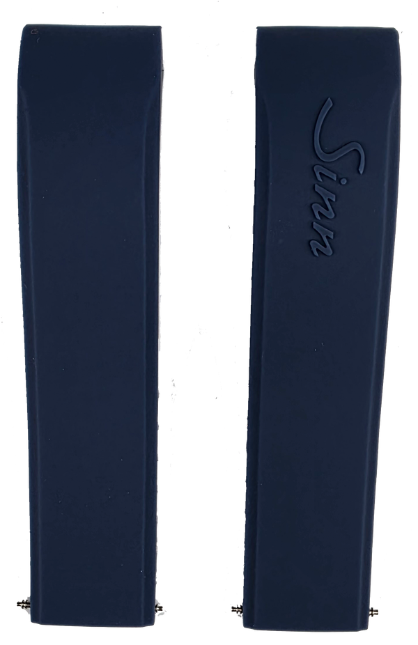 Sinn 20mm Blue Silicone Strap U50 T50