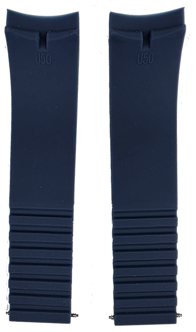 Sinn 20mm Blue Silicone Strap U50 T50