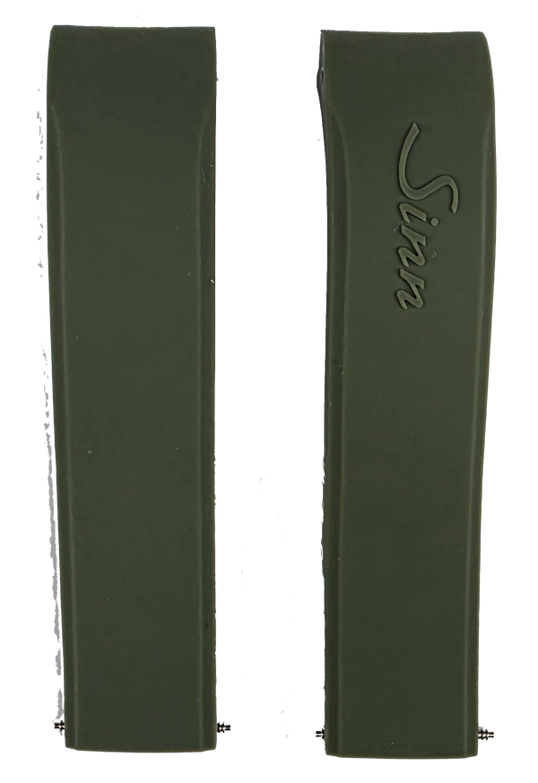 Sinn 20mm Olive Silicone Strap U50 T50