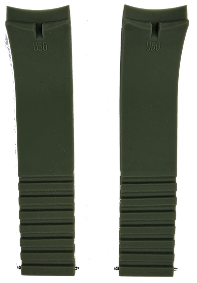 Sinn 20mm Olive Silicone Strap U50 T50