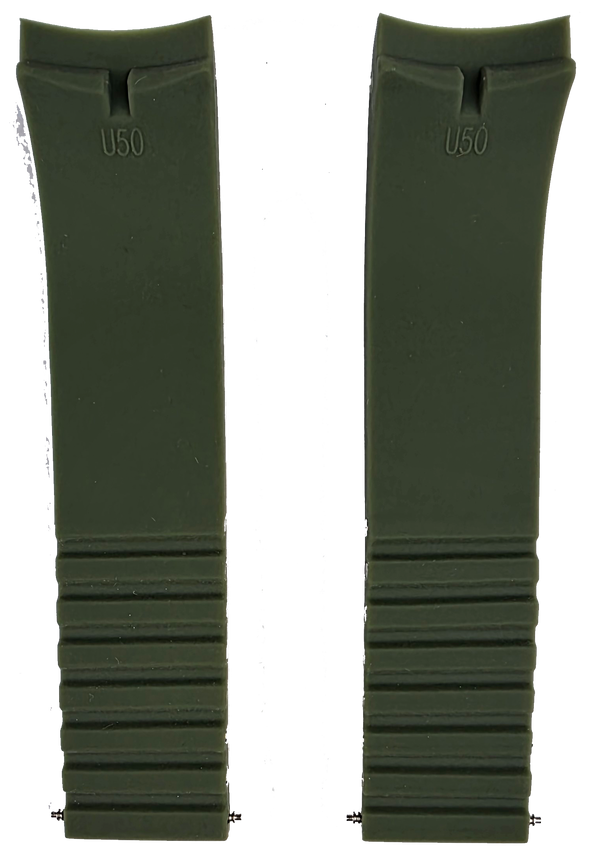 Sinn 20mm Olive Silicone Strap U50 T50