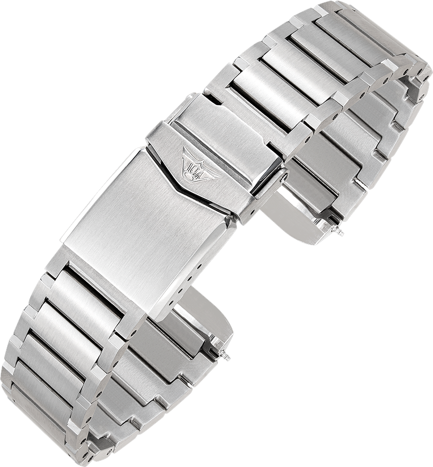 Squale 1521 Bracelet Brushed and Polished CSSSQ20BX